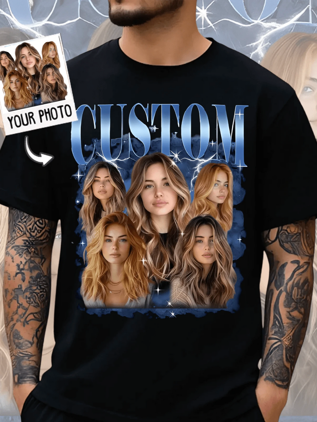 Custom 90's Vintage T Shirt