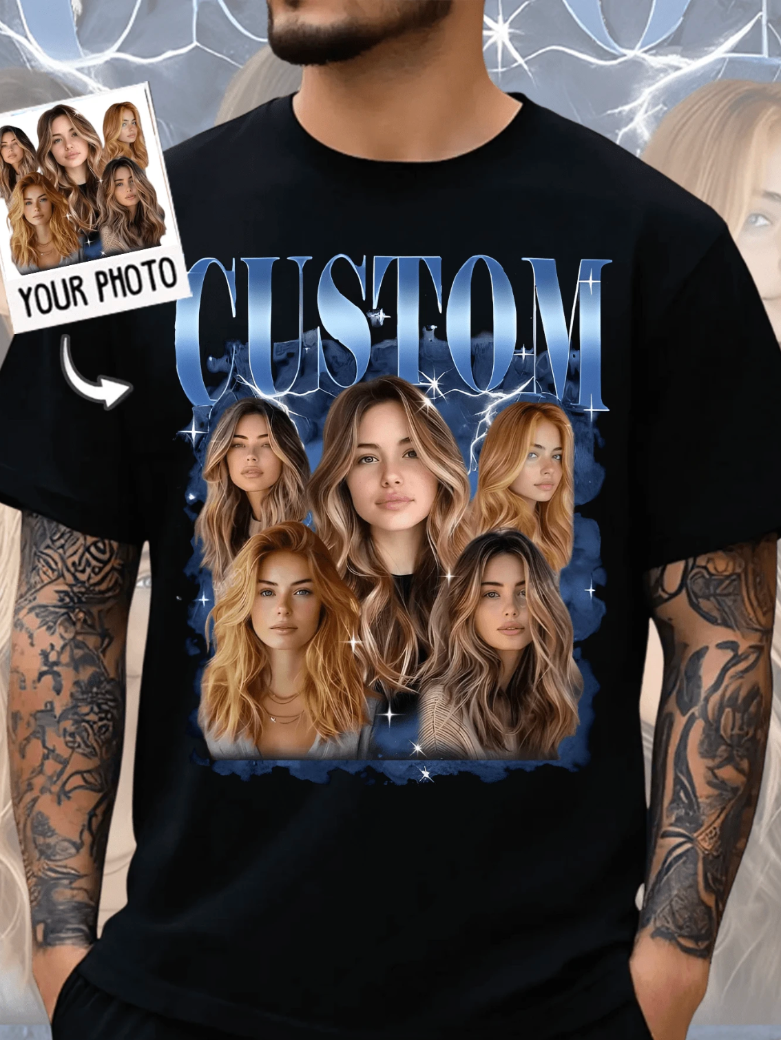 Custom 90's Vintage T Shirt